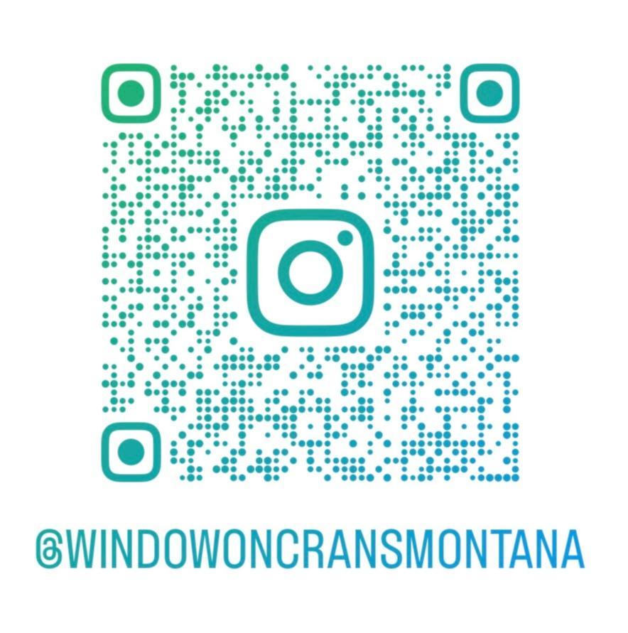 Window On Crans Montana, Appartement Avec Vue Sur Les Alpes Exterior photo